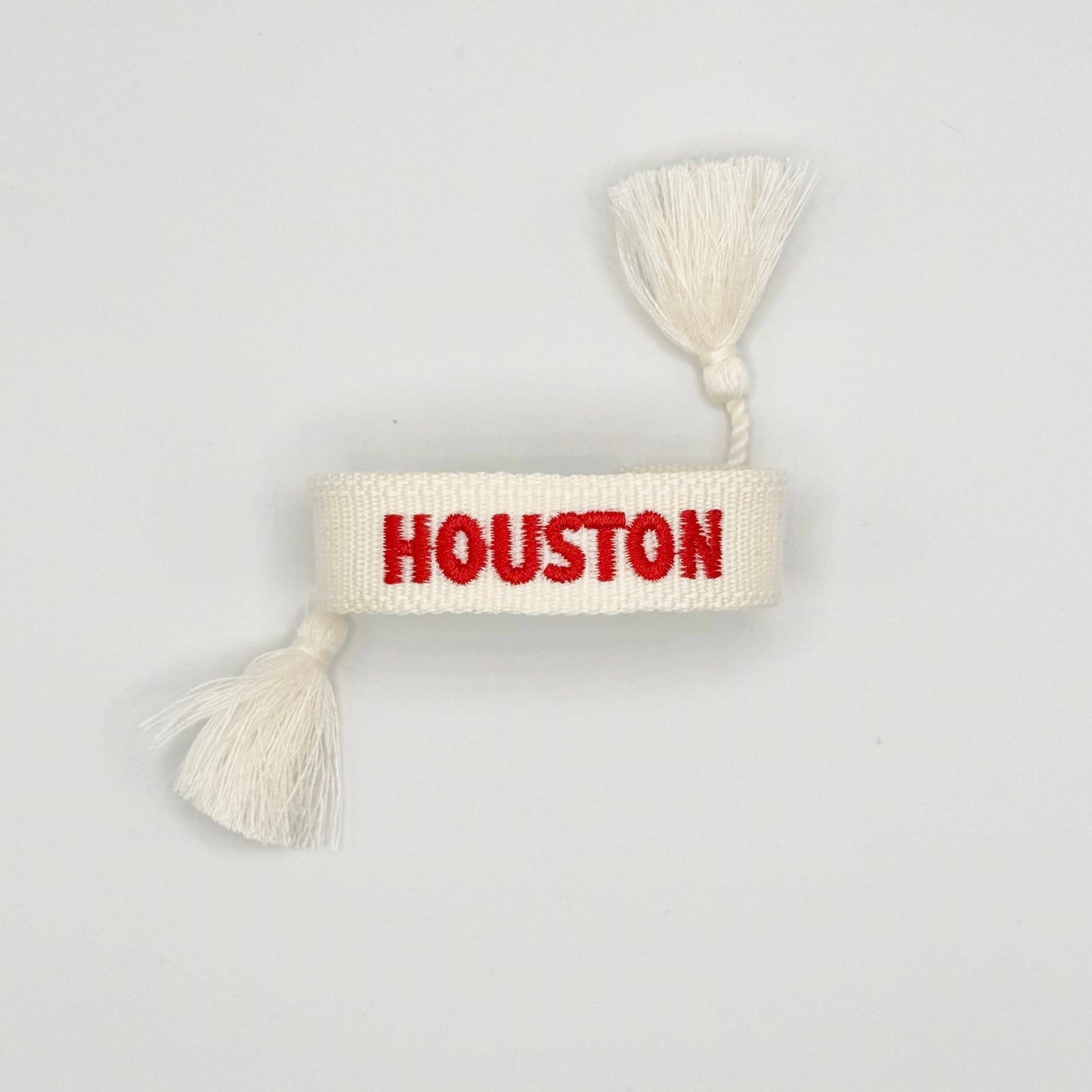 HOUSTON game day bracelet