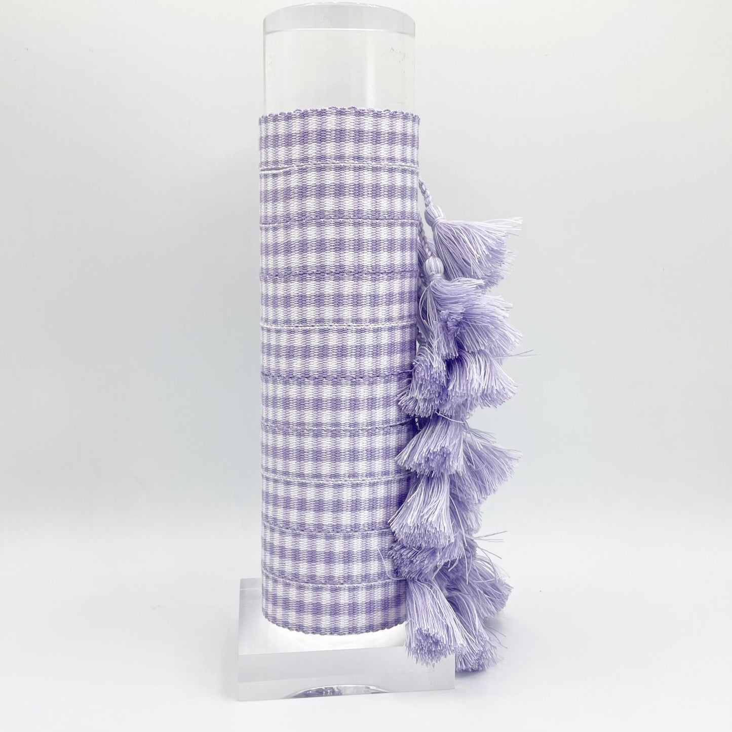 lavender gingham custom creation