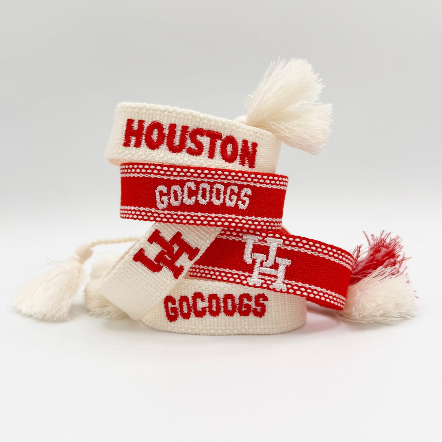 HOUSTON game day bracelet