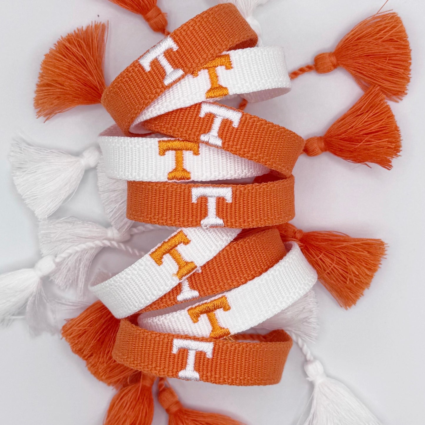 Tiny Power T tassel bracelet