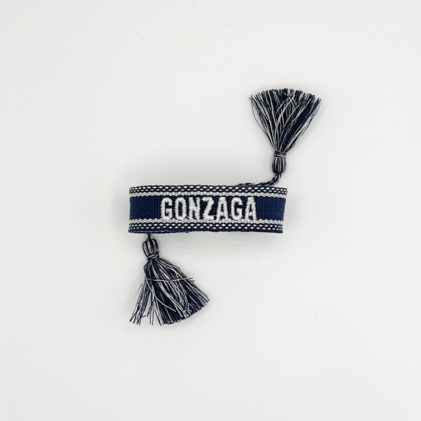 Gonzaga University blue game day bracelet
