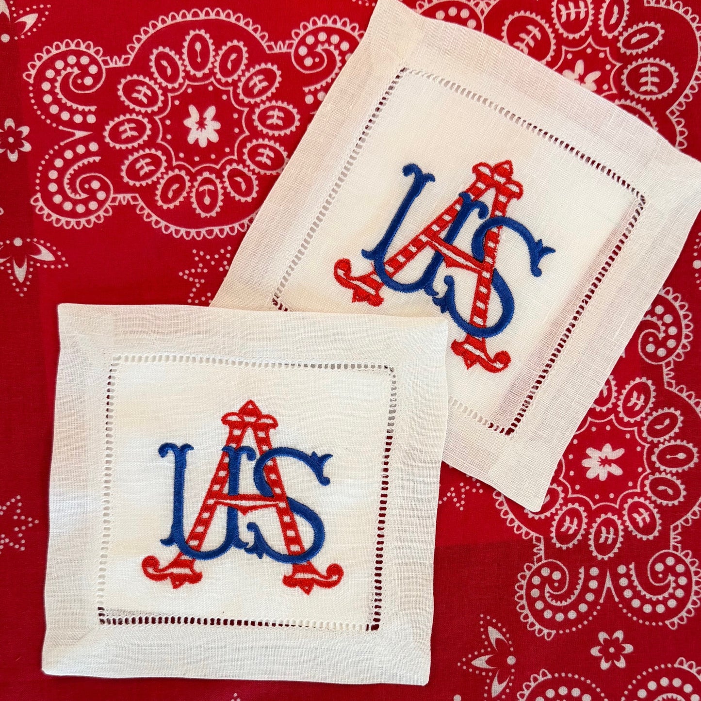 USA cocktail napkins