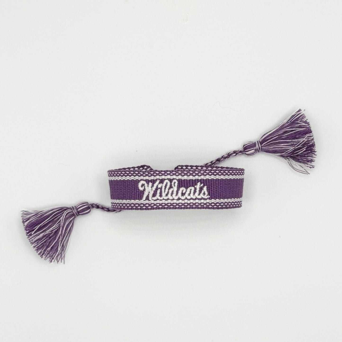 Kansas State University purple Wildcats bracelet