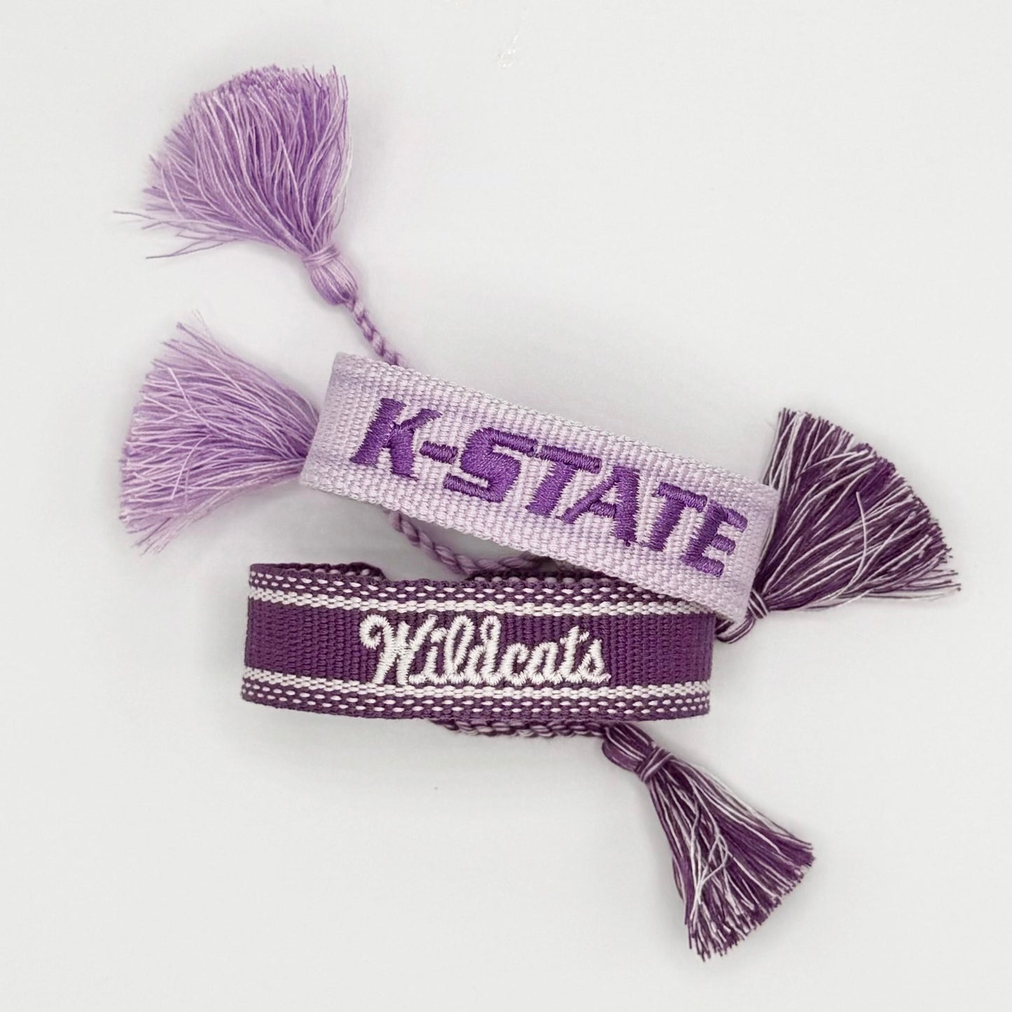 Kansas State University purple Wildcats bracelet