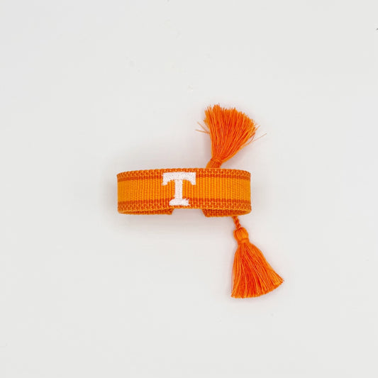 University of Tennessee game day bracelet in orange