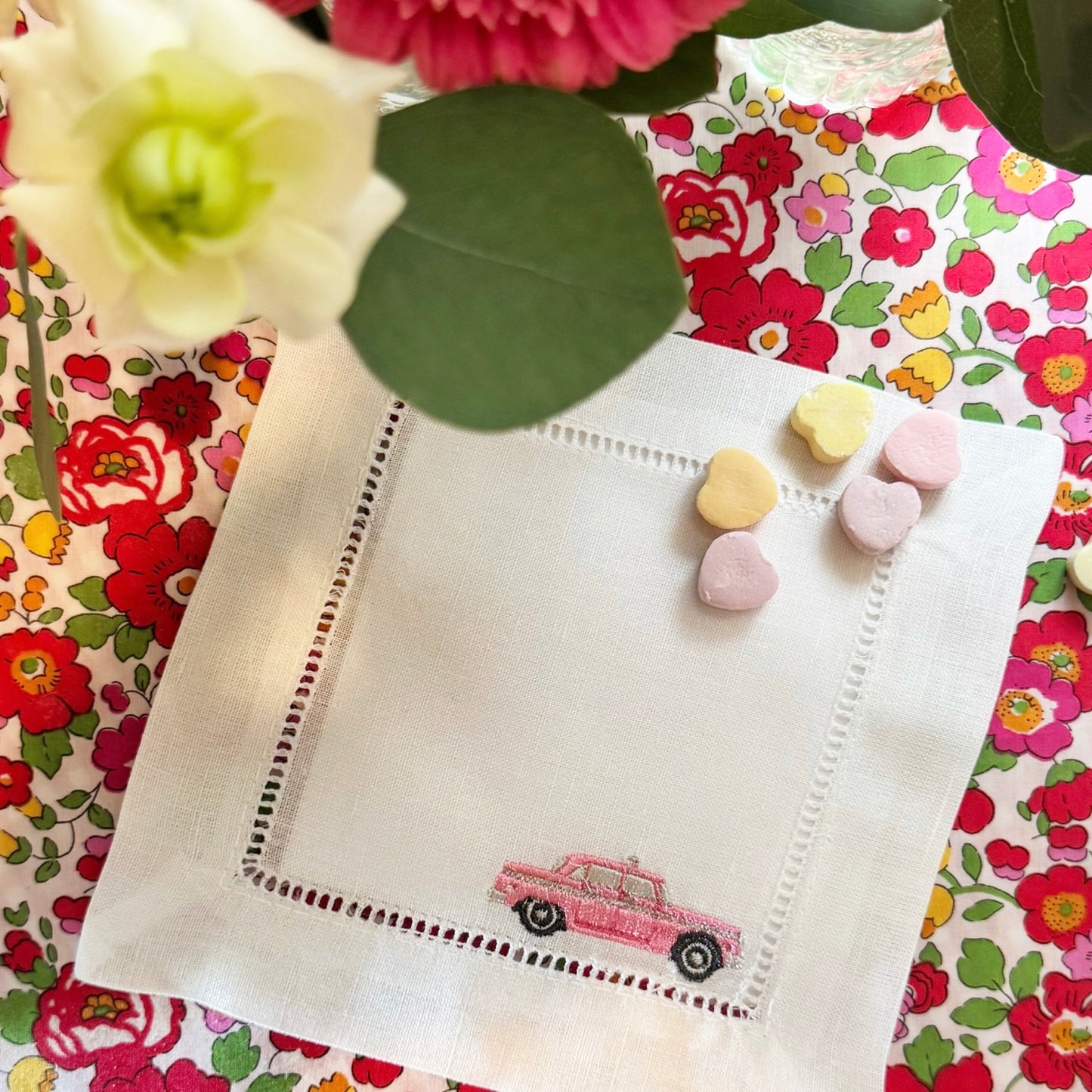 valentine cocktail napkins