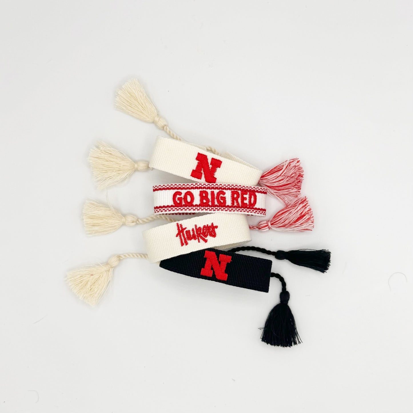 University of Nebraska GO BIG RED game day bracelet