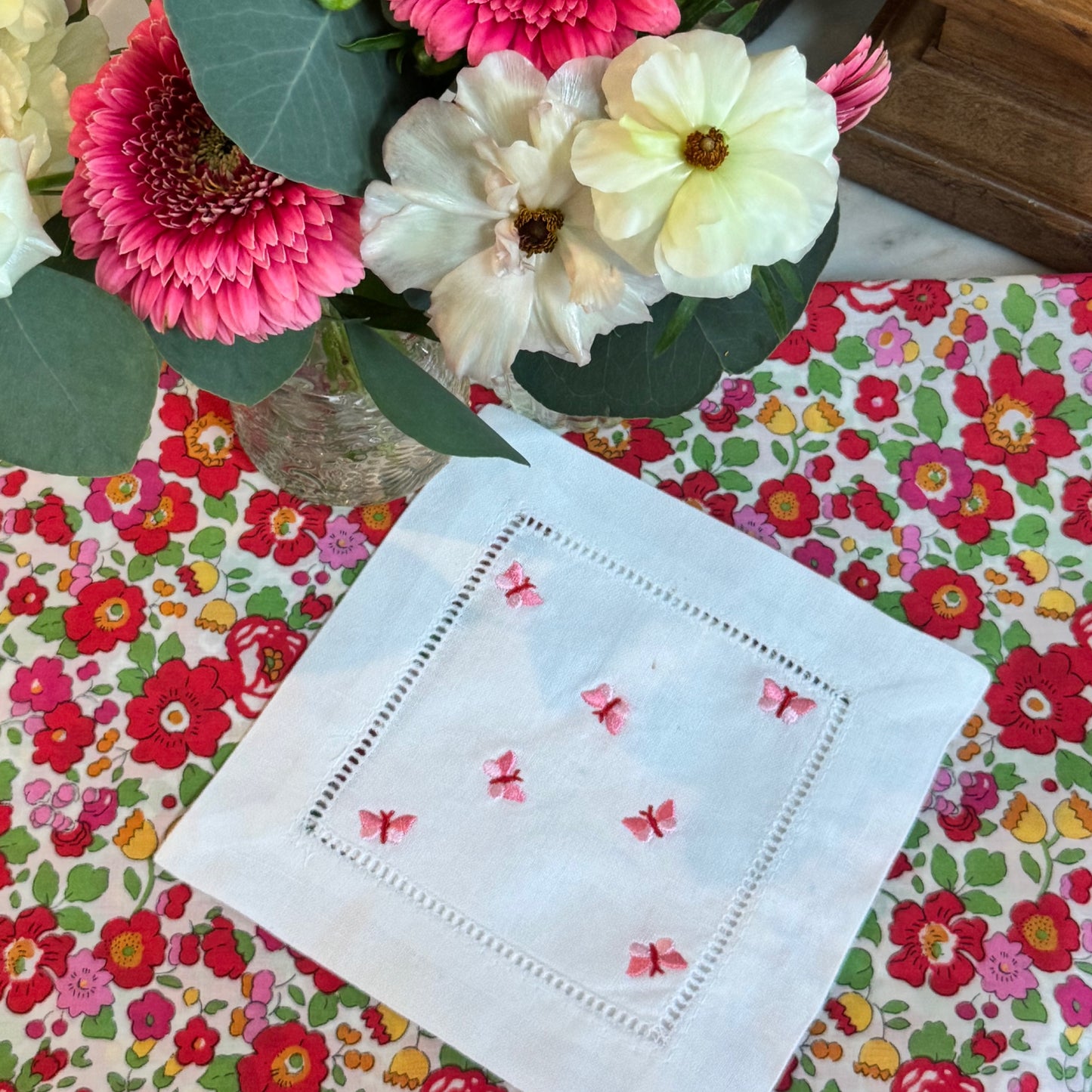 valentine cocktail napkins