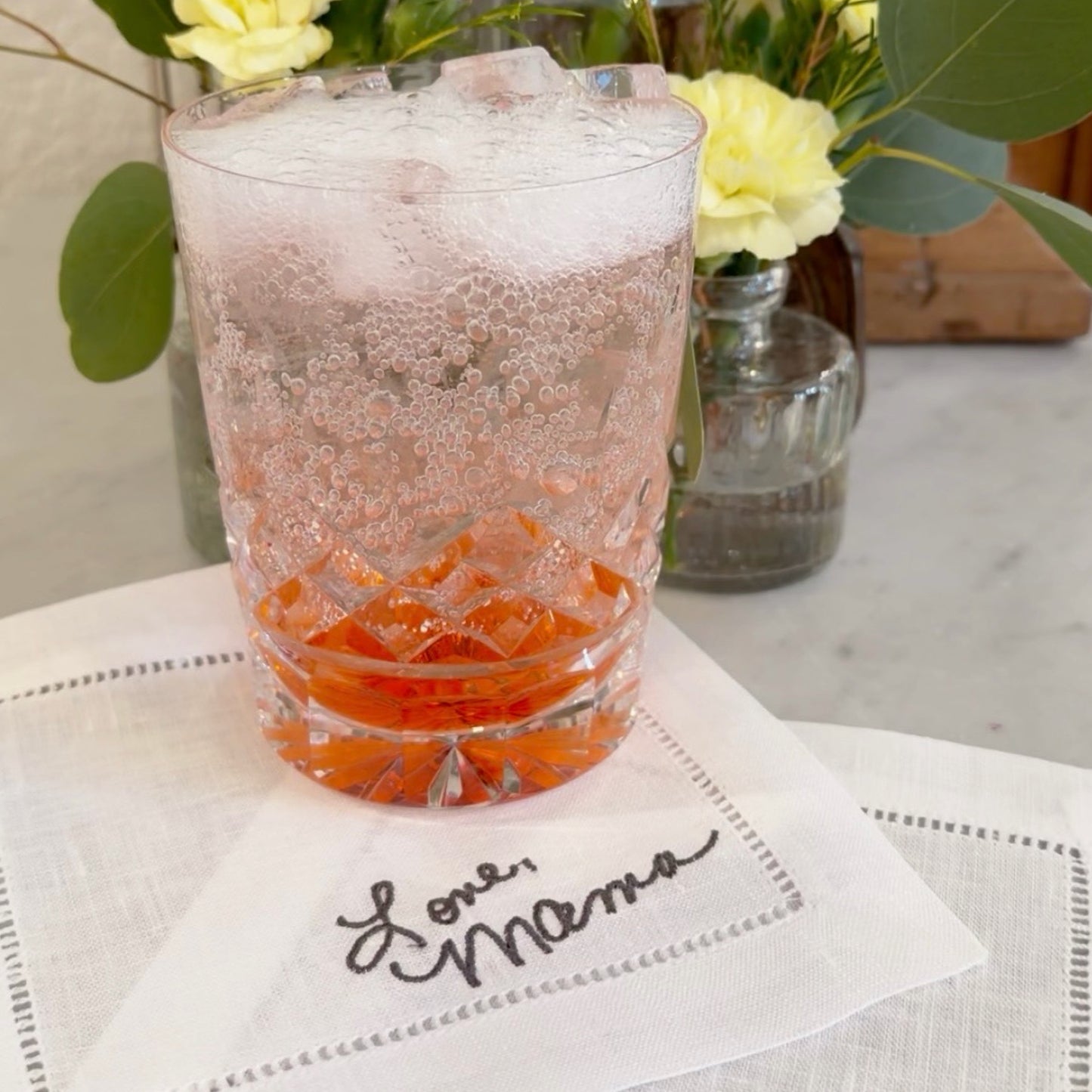 signature cocktail napkins