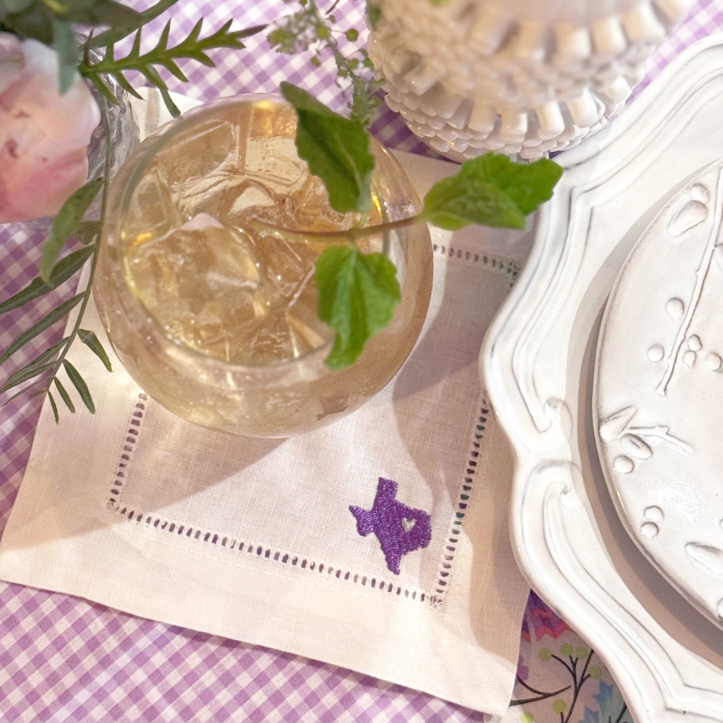 heart of texas cocktail napkins