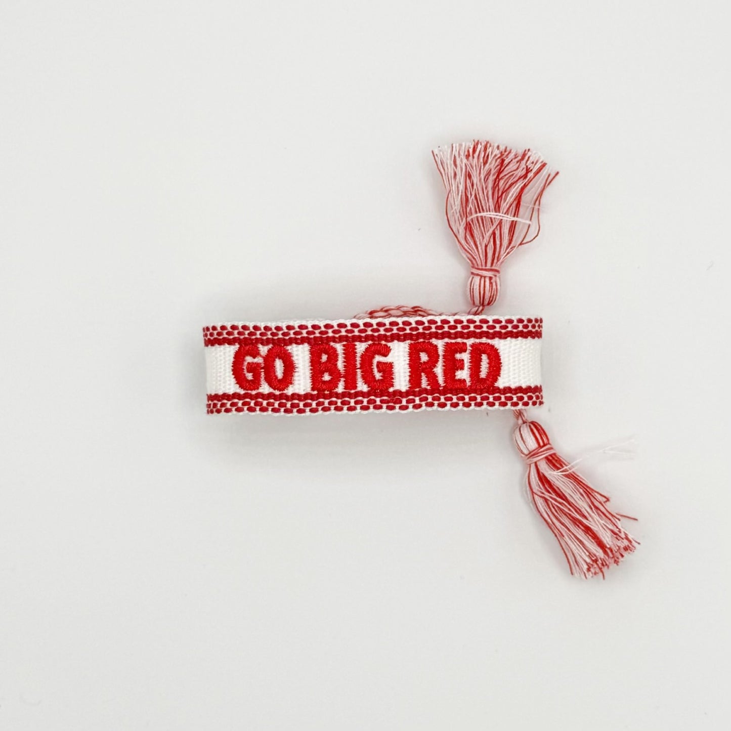 University of Nebraska GO BIG RED game day bracelet